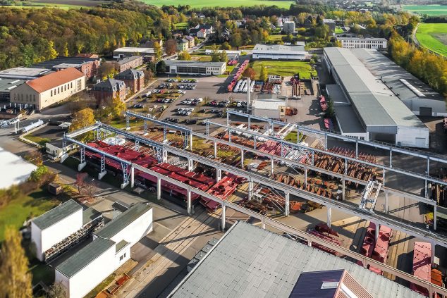 Die Meeraner - MDKB - Meeraner Dampfkesselbau - gesamtes Gelände