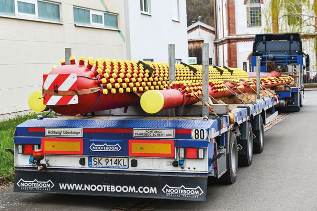 Meeraner Dampfkesselbau - Sammler Verteiler Transport